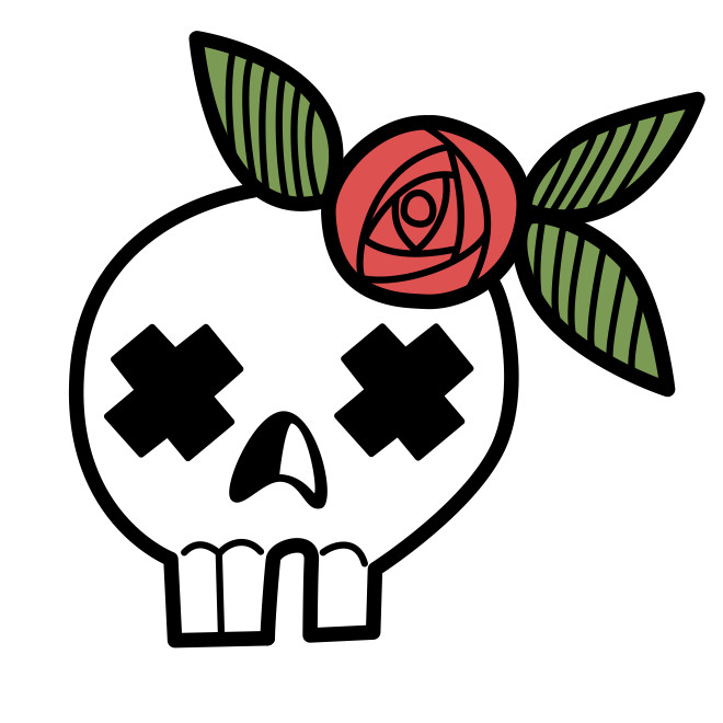 RedRoseSkull