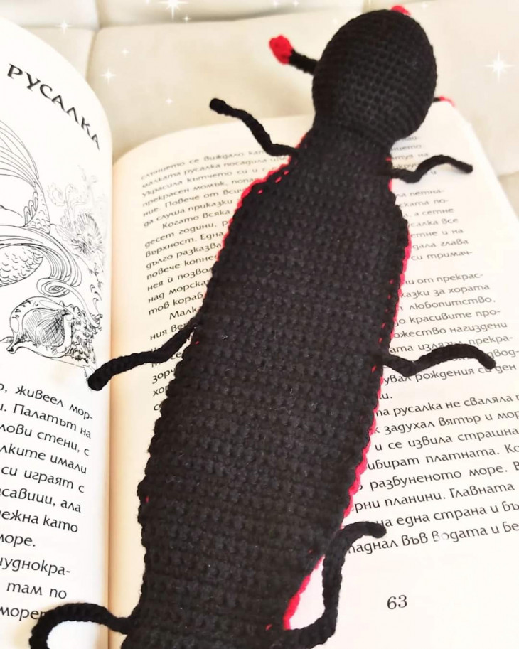 Книгоразделител Калинка - Handmasters.bg