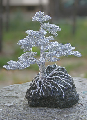 Making a Wire Bonsai Tree!! 