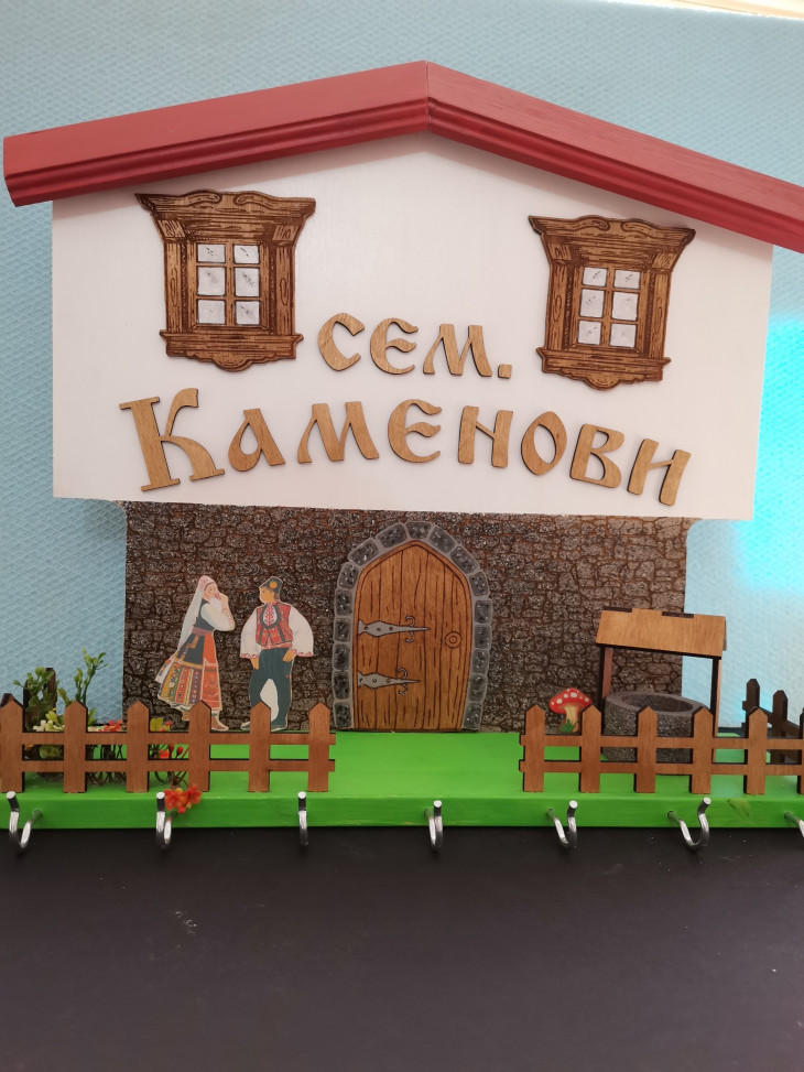 Къщичка за ключове в битов стил - Handmasters.bg