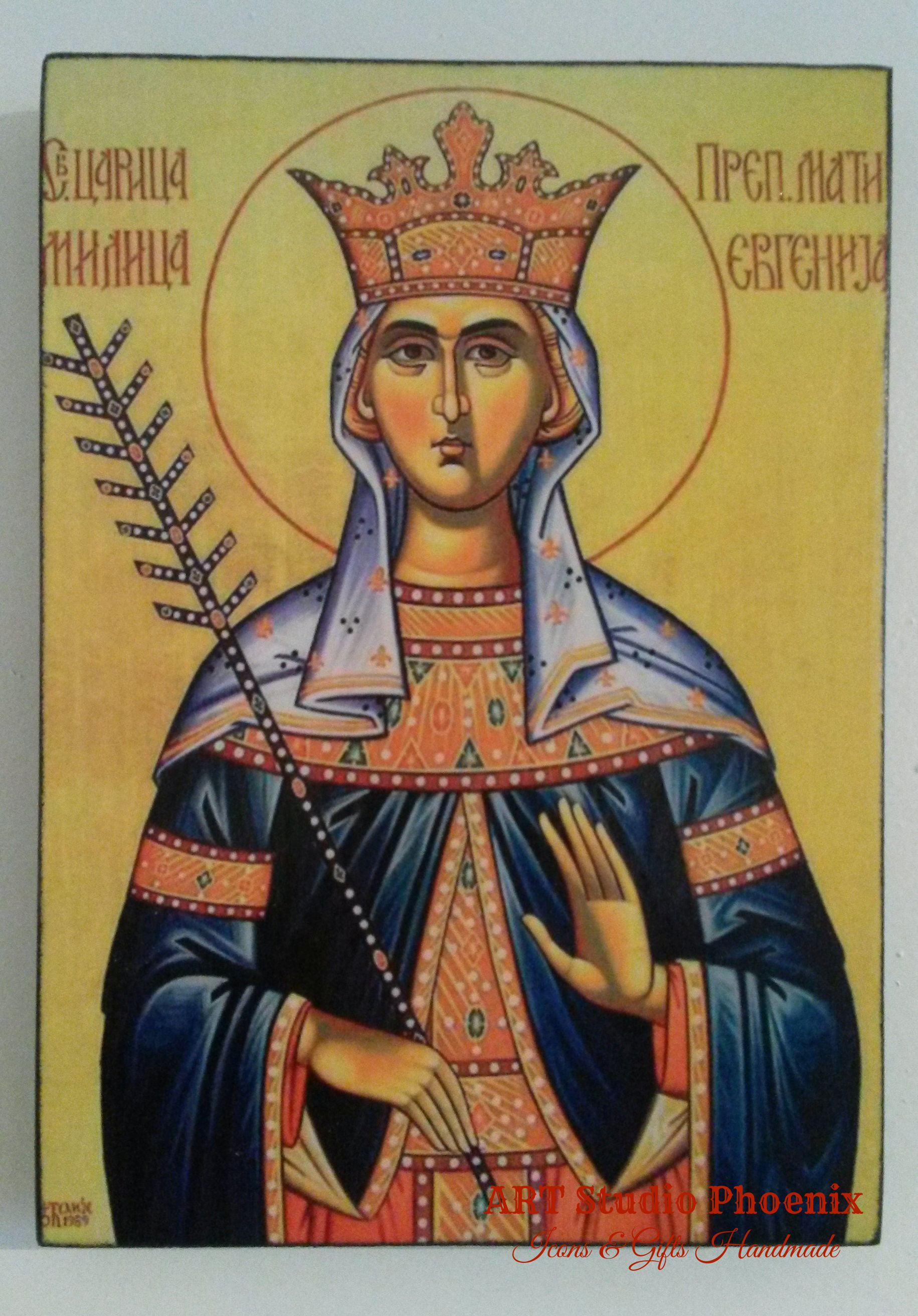 Икона Света Евгения - Handmasters.bg