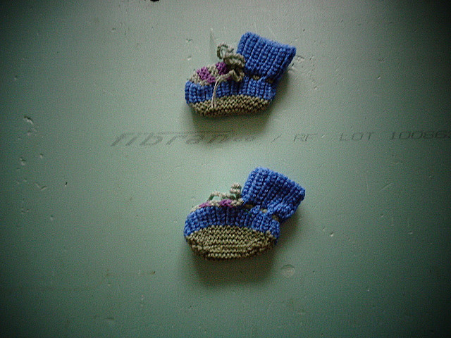 Детски плетени терлички - Handmasters.bg