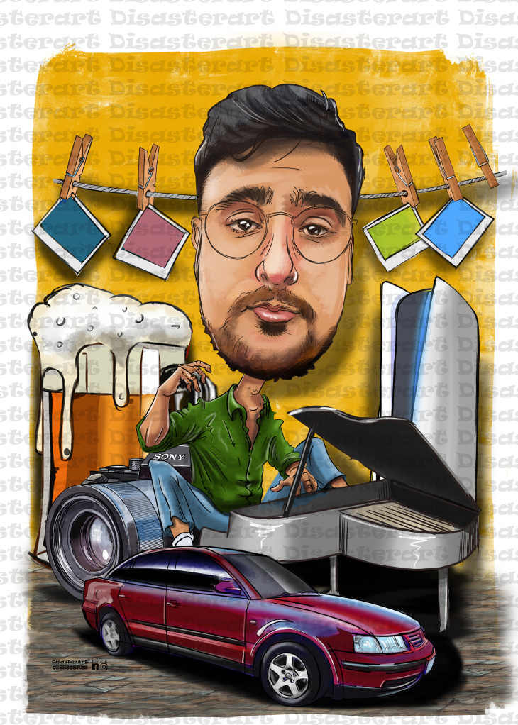 Ръчно рисувани шаржове и карикатури - Handmasters.bg